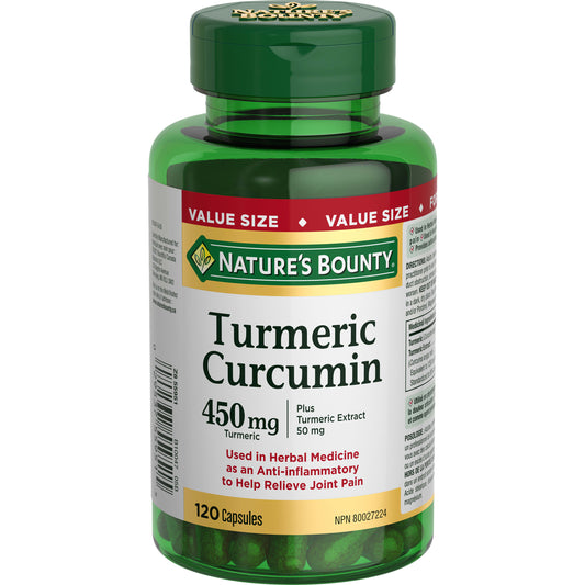 Turmeric Curcumin, 450 mg, Anti-inflammatory