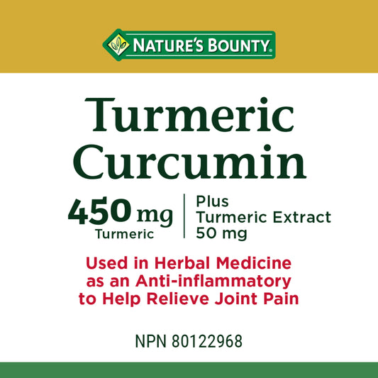 Turmeric Curcumin, 450 mg, Anti-inflammatory