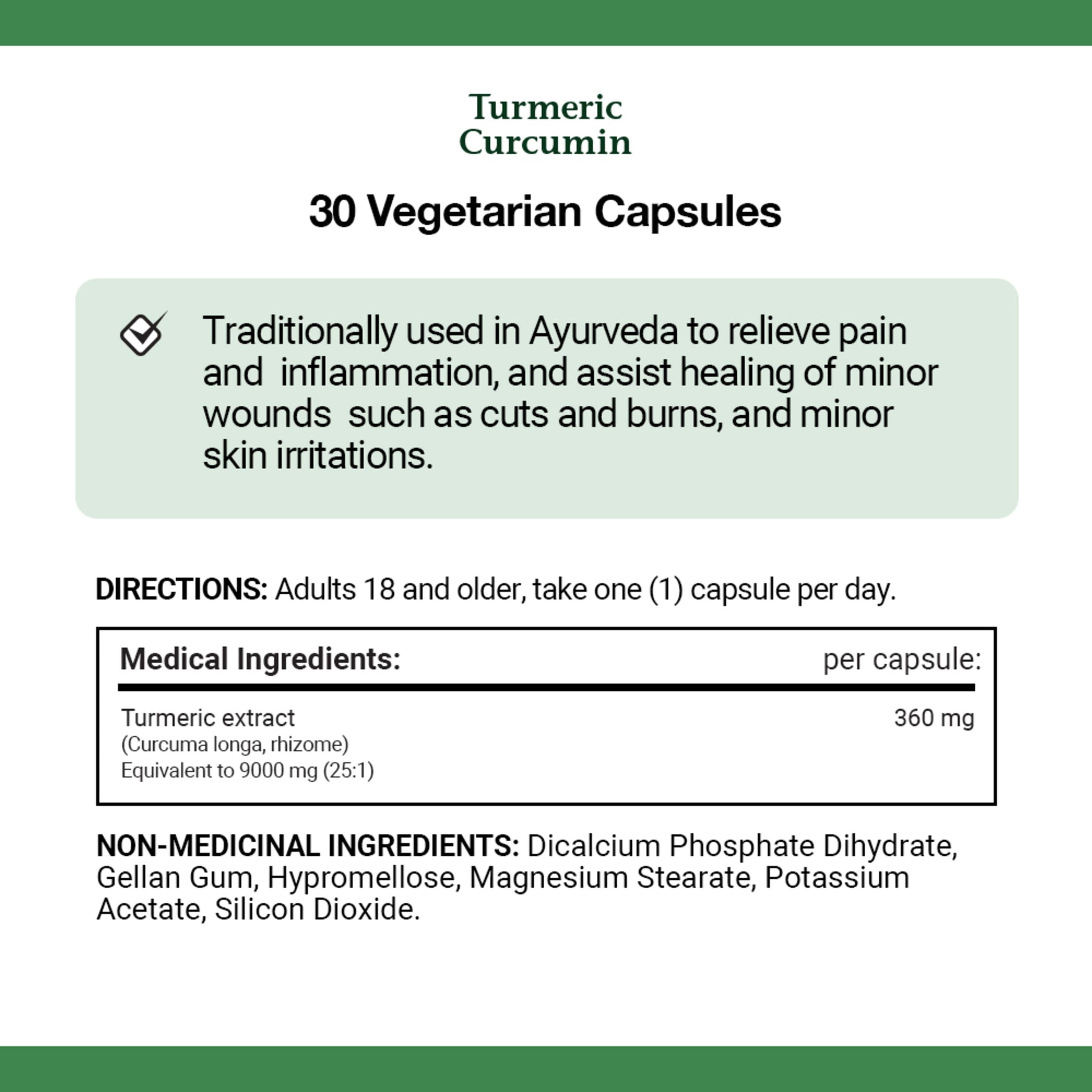 Turmeric, Ultra Strength, 9000 mg, Capsules