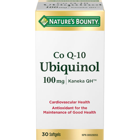 Ubiquinol, Co Q-10, 100 mg, Softgels