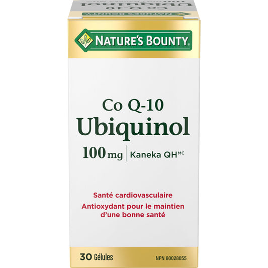 Ubiquinol, Co Q-10, 100 mg, gélules||FR