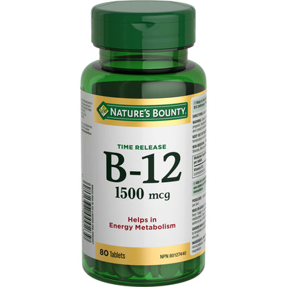 Vitamin B-12, Time Release, Tablets