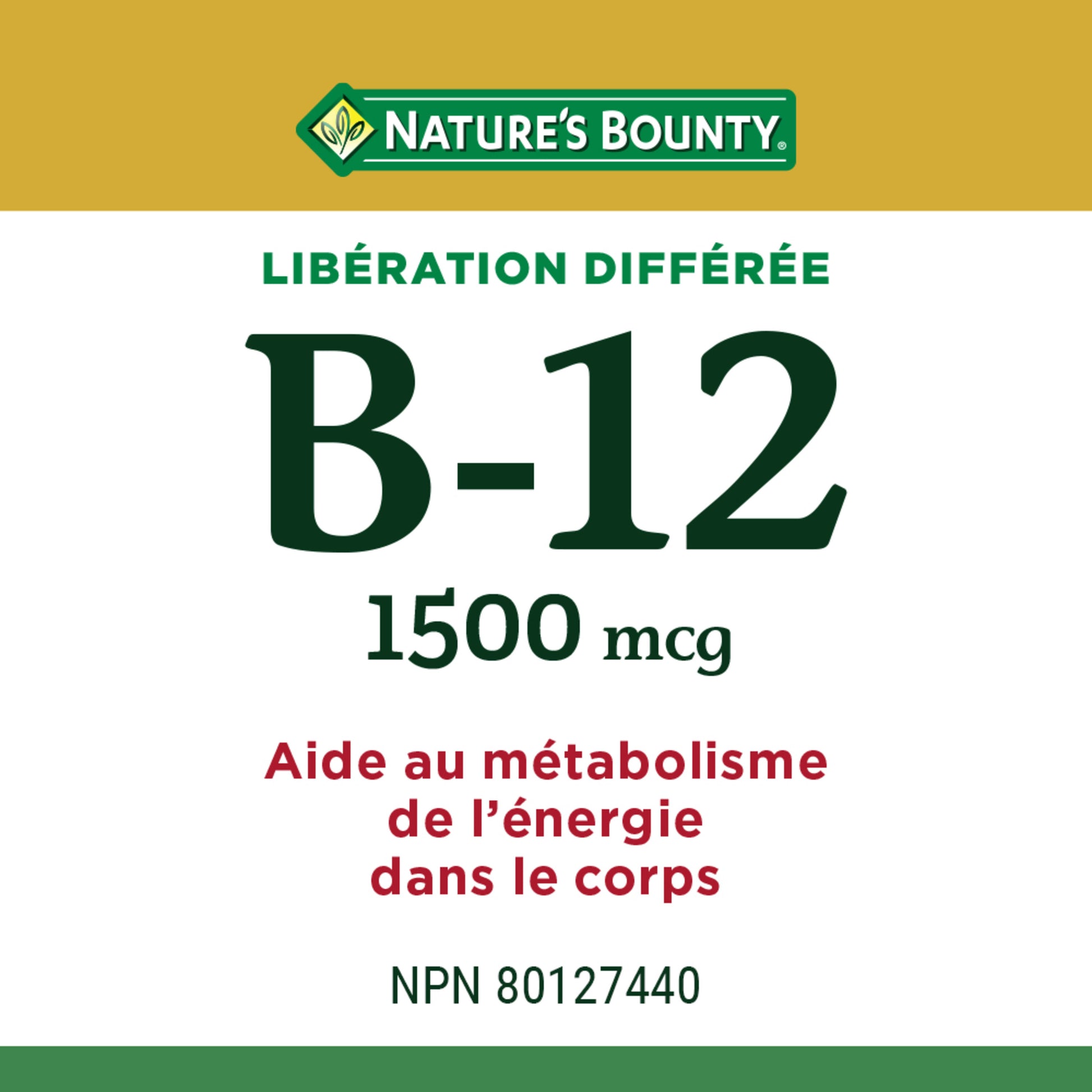 Vitamin B-12, Time Release, Tablets