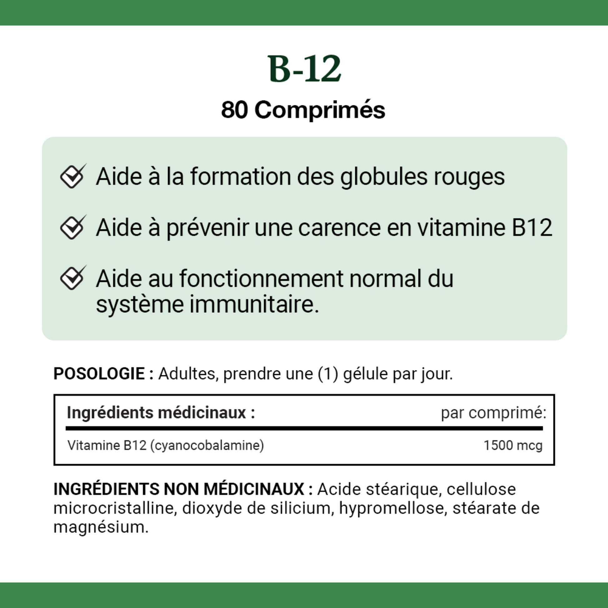 Vitamin B-12, Time Release, Tablets
