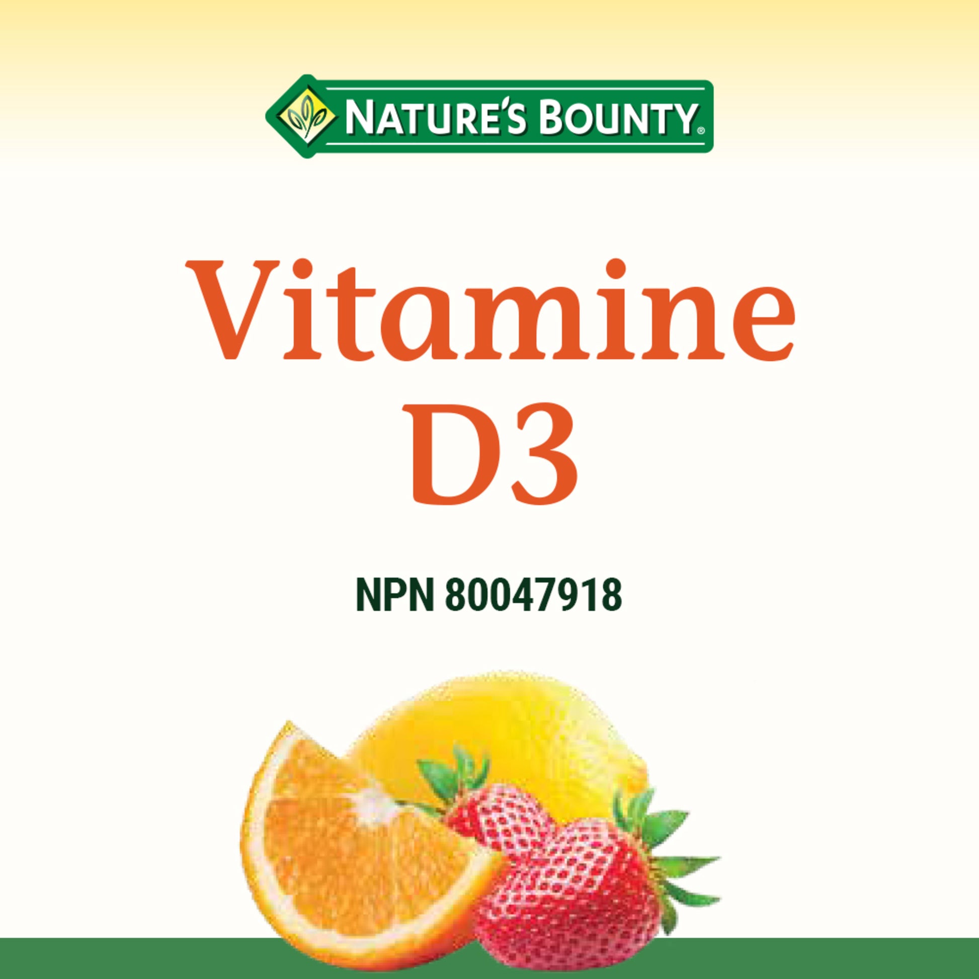 Vitamin D3 Gummies, Supports Immune Function