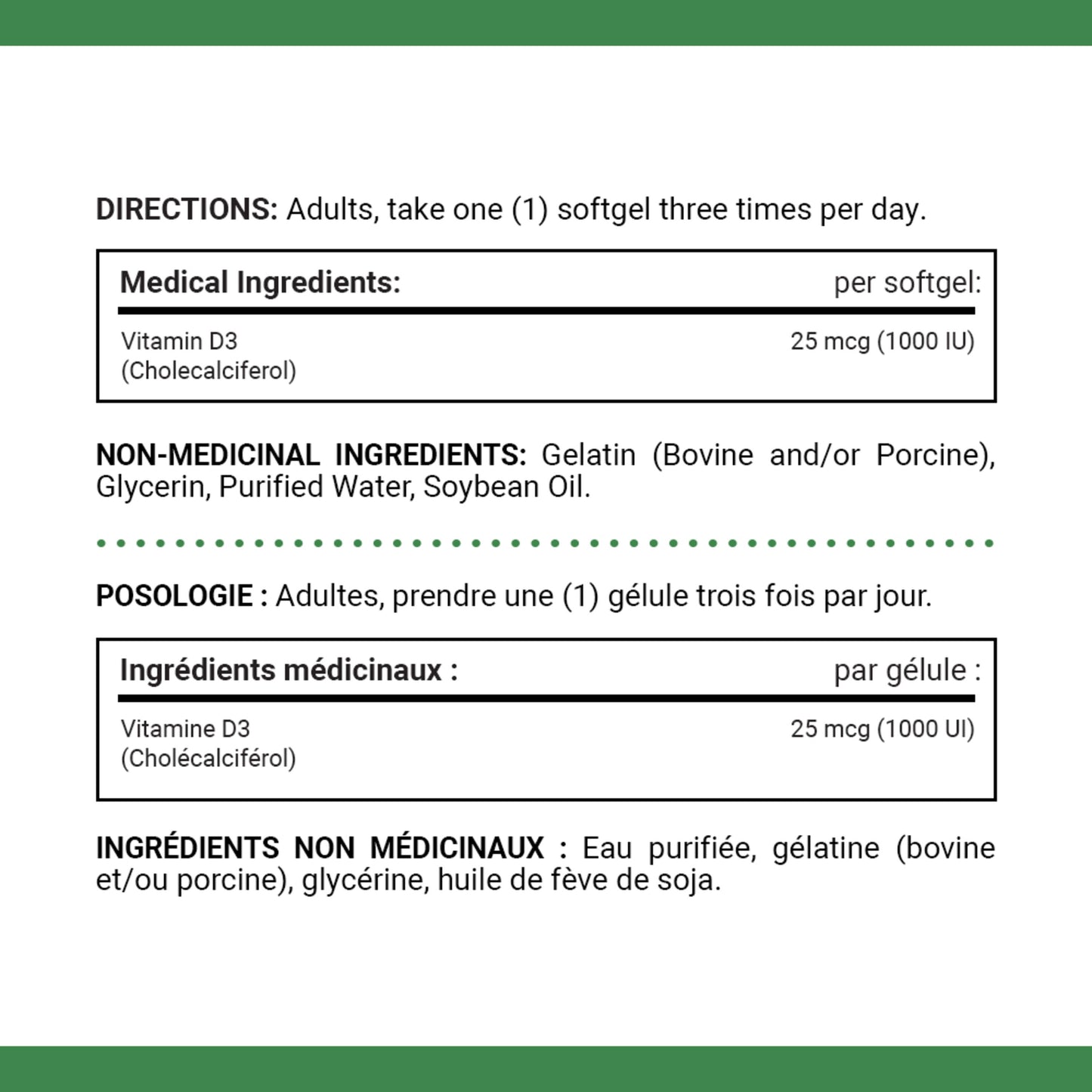 Vitamin D3, Supports Immune Function, Value Size