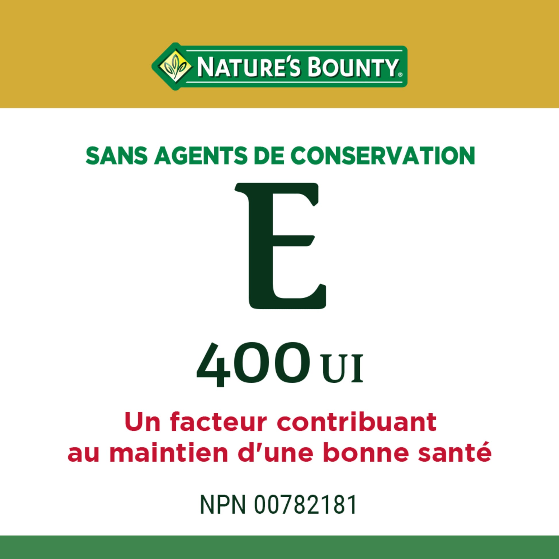Vitamin E 400 IU, 100 Softgels