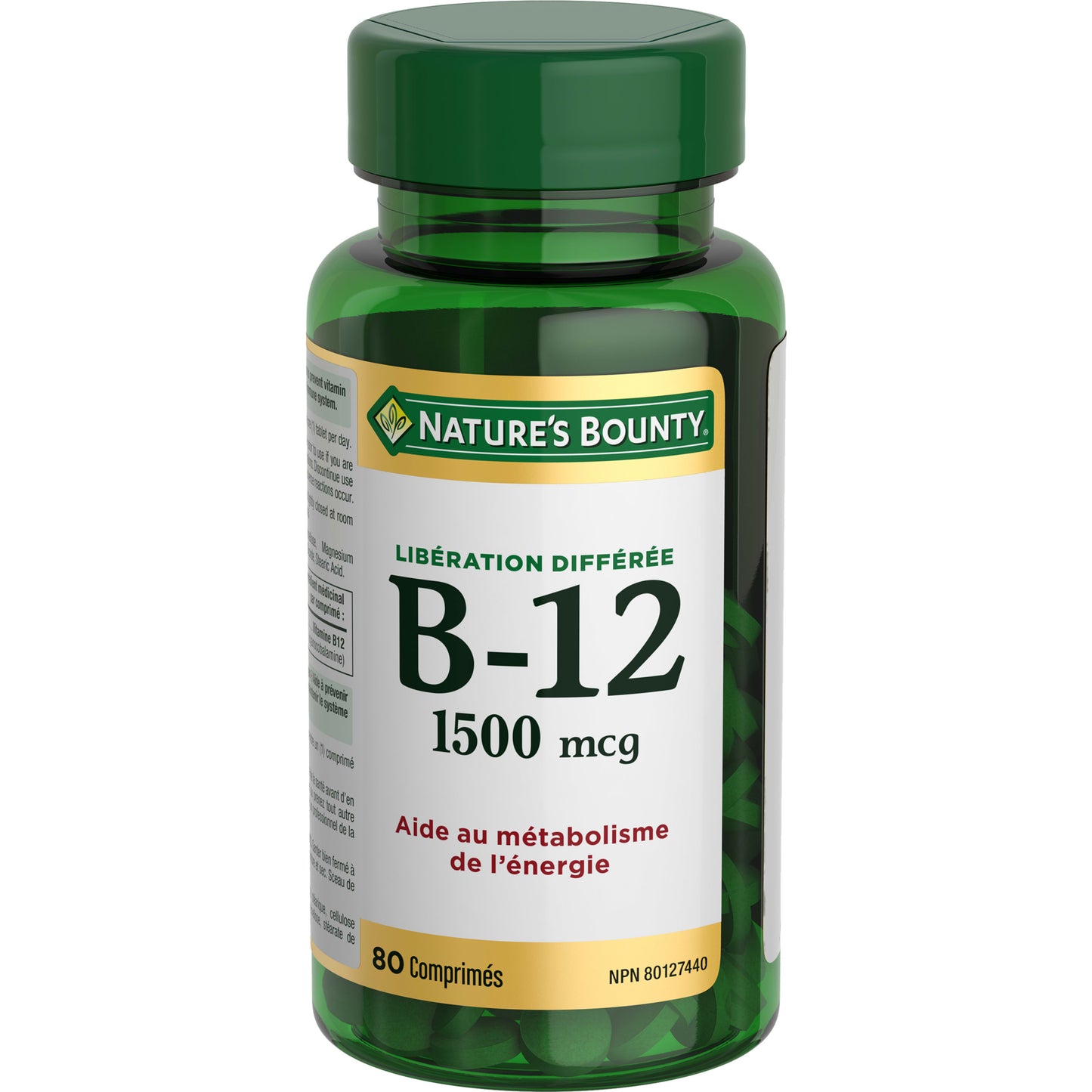 Vitamine B-12, libération prolongée, comprimés||FR
