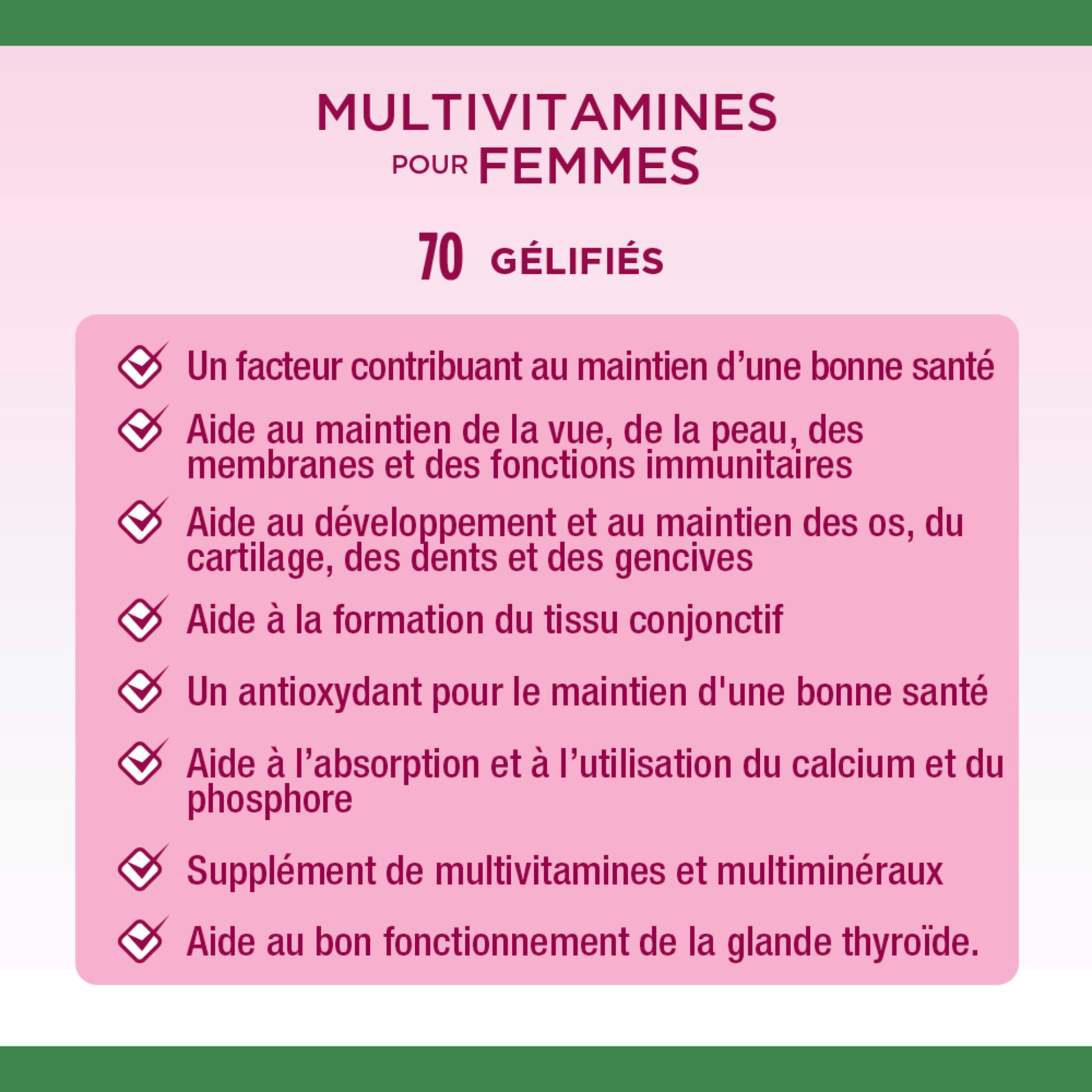 Women's Multivitamin, Supplement, Raspberry