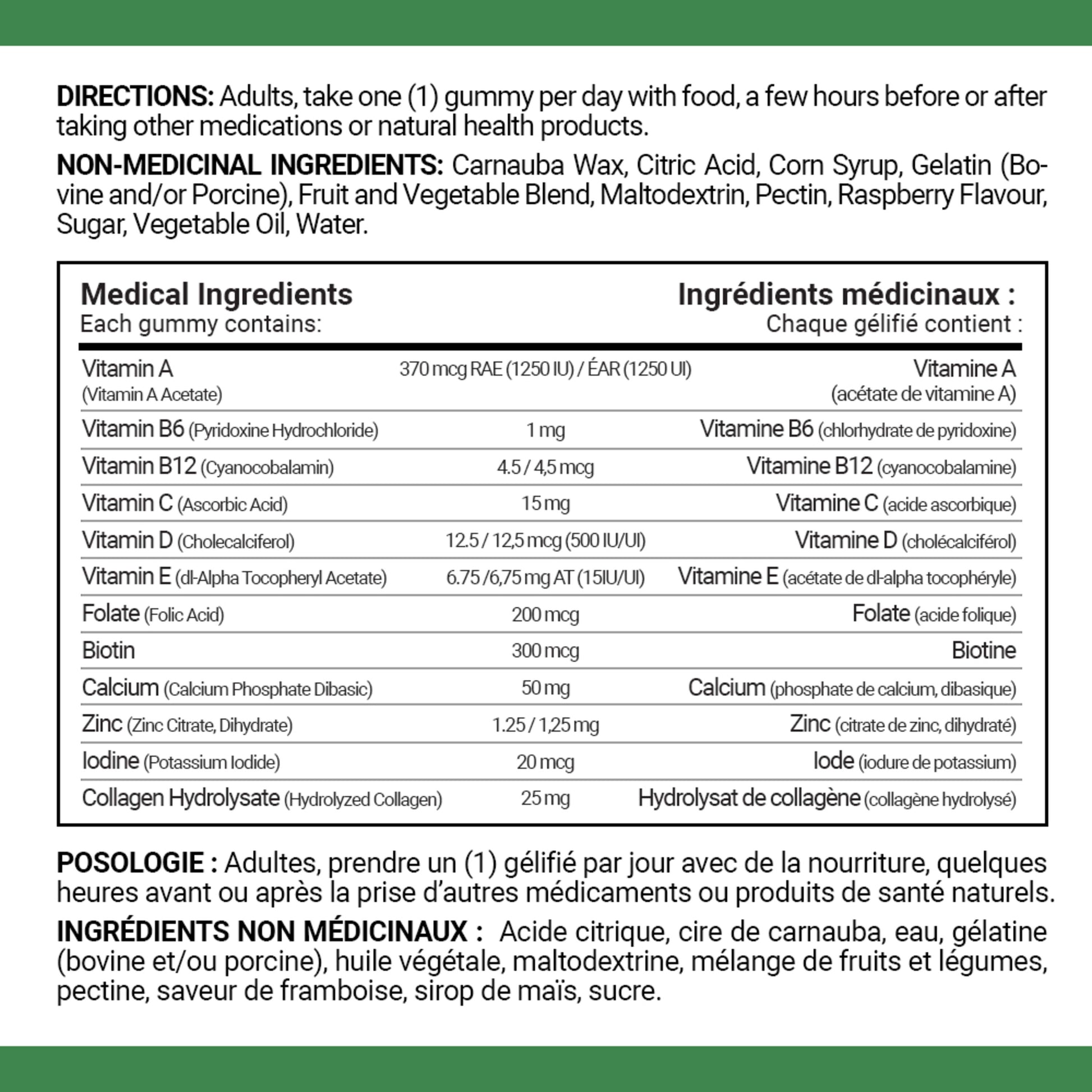 Women's Multivitamin, Supplement, Raspberry