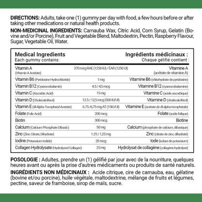Women's Multivitamin, Supplement, Raspberry