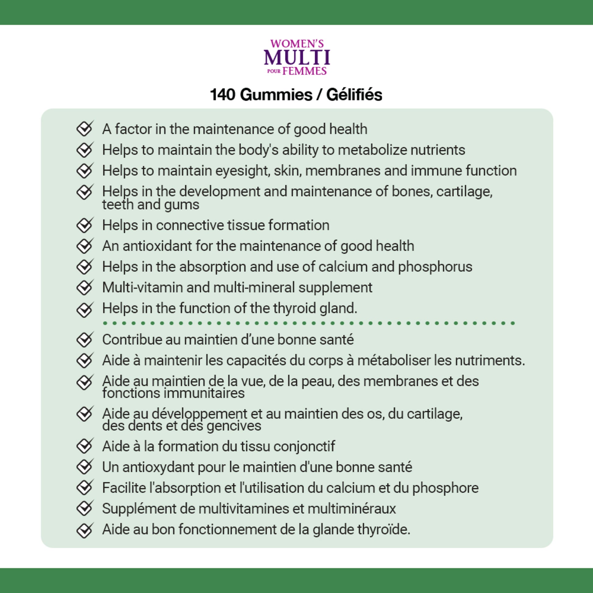 Women's Multivitamin, Supplement, Raspberry