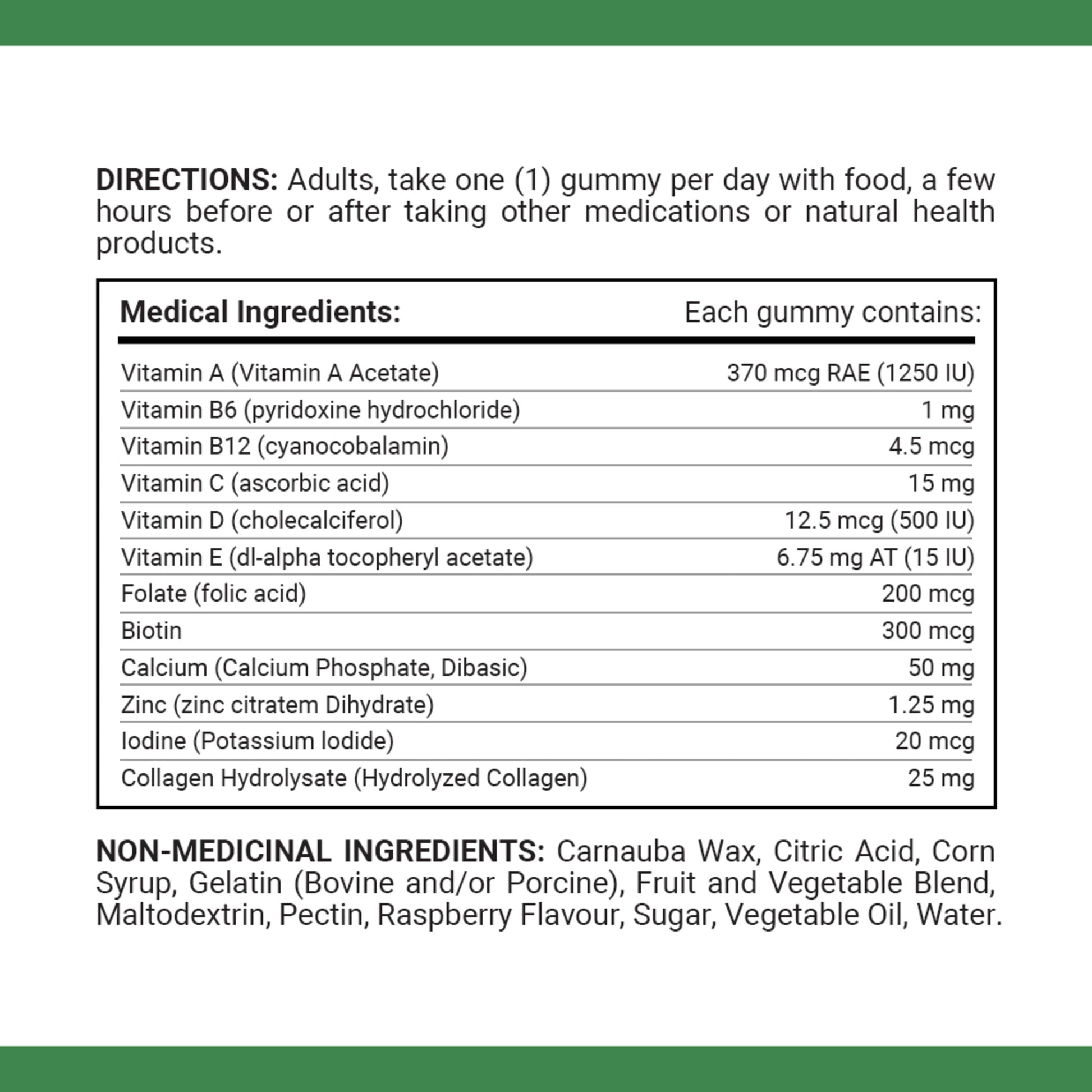 Women's Multivitamin, Supplement, Raspberry