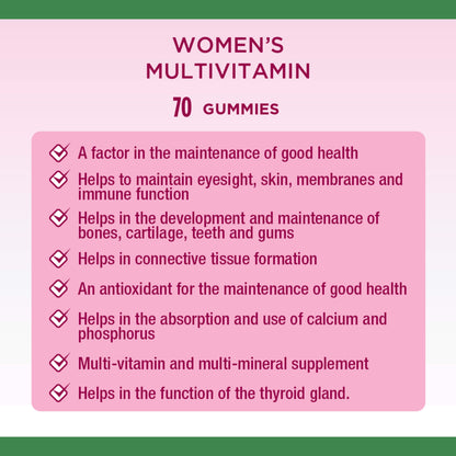 Women's Multivitamin, Supplement, Raspberry
