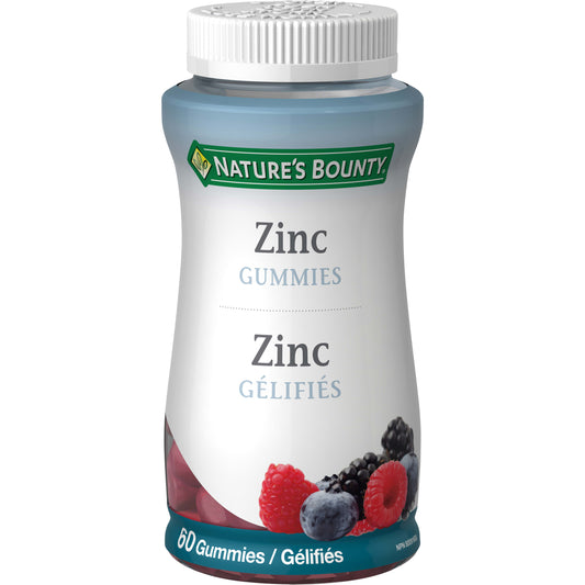 Zinc,15 mg, 60 Gummies